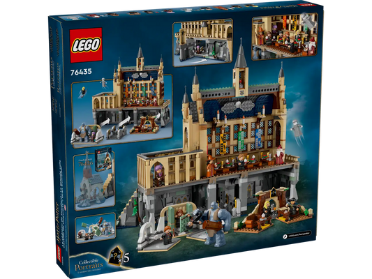 LEGO Harry Potter Hogwarts Castle: The Great Hall, Castle Toy Playset with 11 Minifigures, Harry Potter Collectible, Magical Gift for Boys, Girls or Any Fan, Harry Potter Toy for 10 Year Olds, 76435