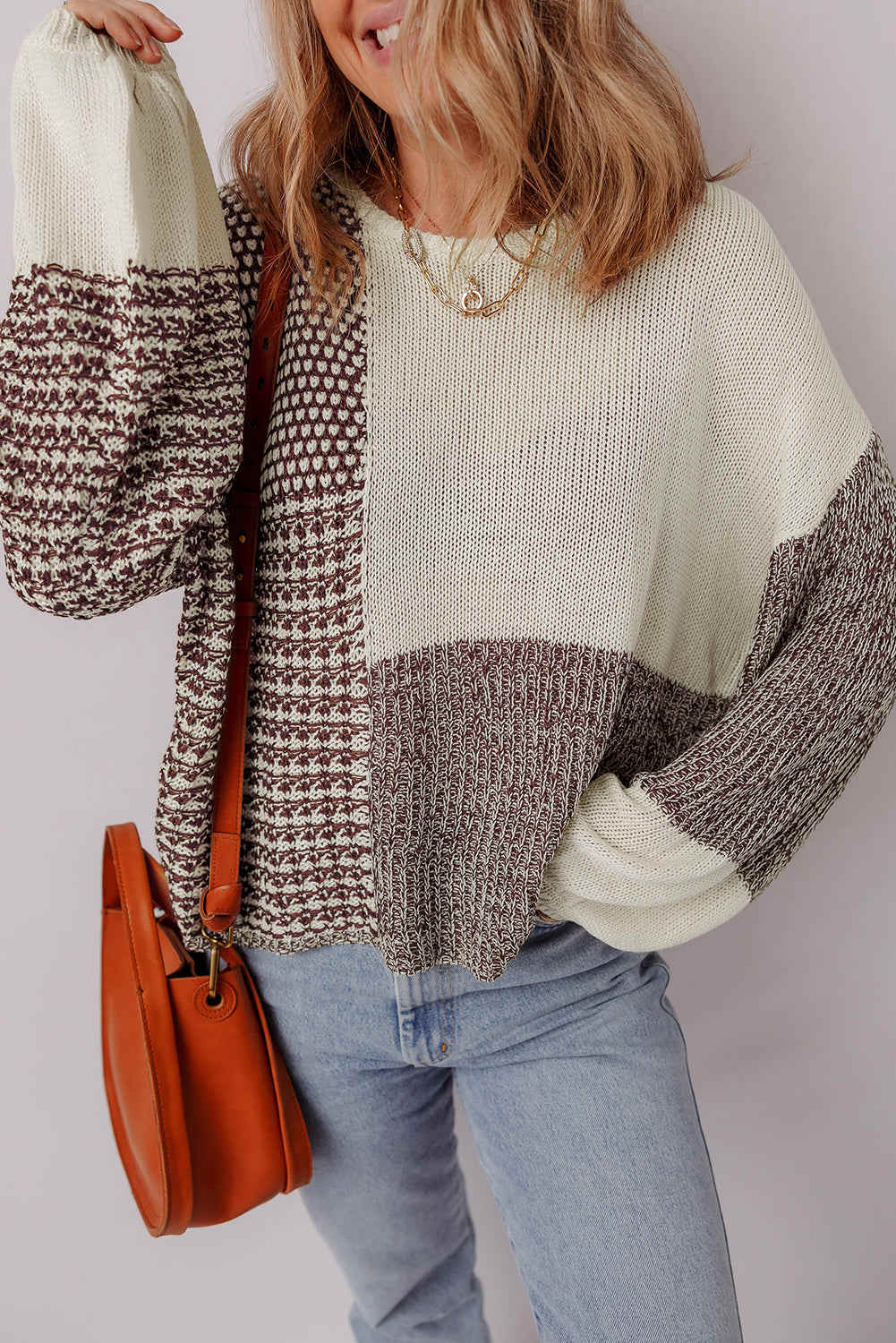 Mia Drop Shoulder Loose Sweater
