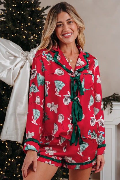 Threaded Pear Blair Knot 2pcs Pajama Set