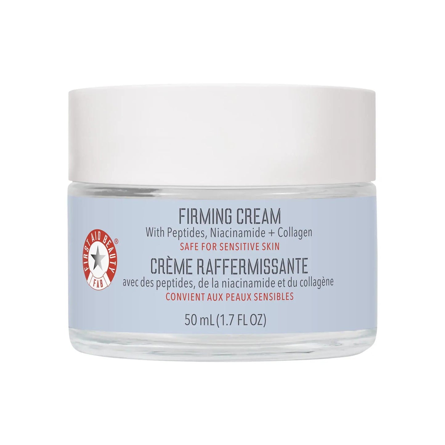 Firming Cream with Peptides, Niacinamide + Collagen | Anti-Aging, Wrinkle Reduction & Hydrating Face Cream | Cruelty-Free Skincare