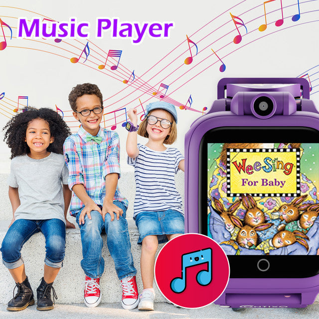 Contixo Smart Watch for Kids With Educational Games, HD Touch Screen, Camera, and MP3 Music Player