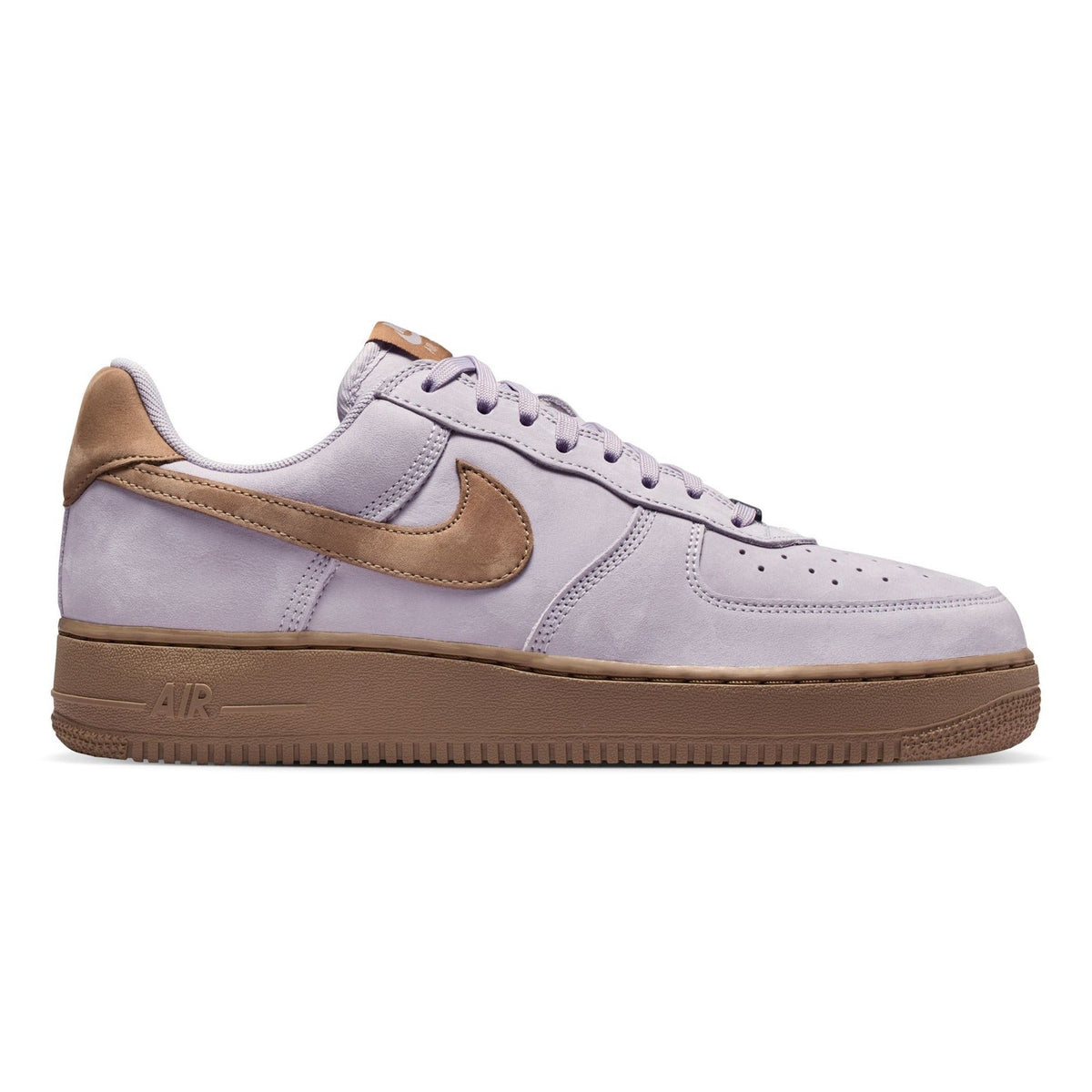 Nike Men's Air Force 1 Low Retro Premium QS Silver Lilac/Taupe