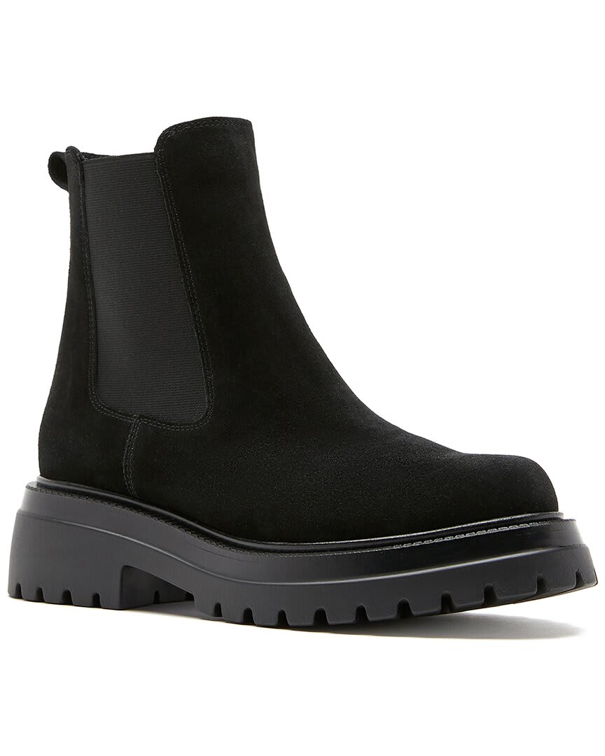 BLACK SUEDE-