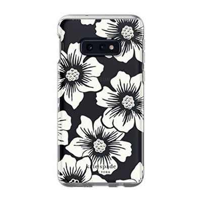 Kate Spade Defensive Hard Case for Galaxy S10e - Hollyhock Floral / Clear Cream