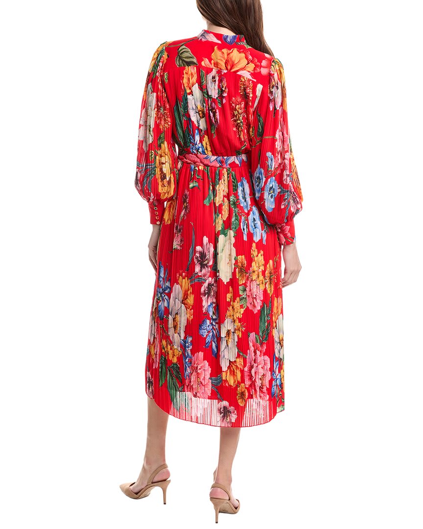 SAHARA FLORAL ON RED BLISS GRO-