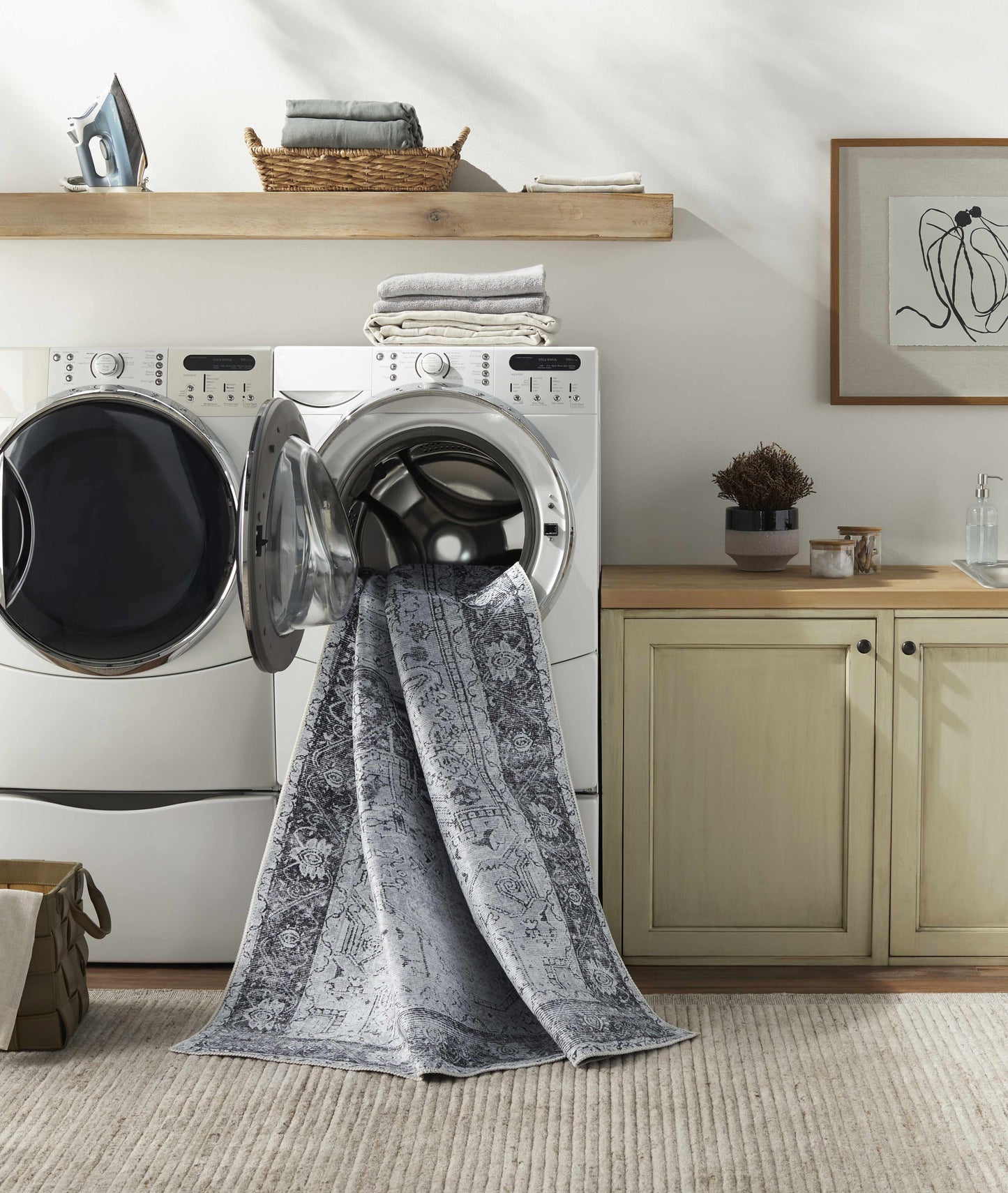 Kyan Washable Runner / Area Rug - Clearance