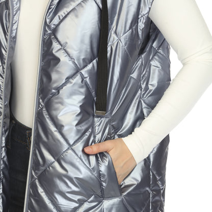 Metallic Denim Slate-