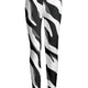 Black White Abstract Zebra