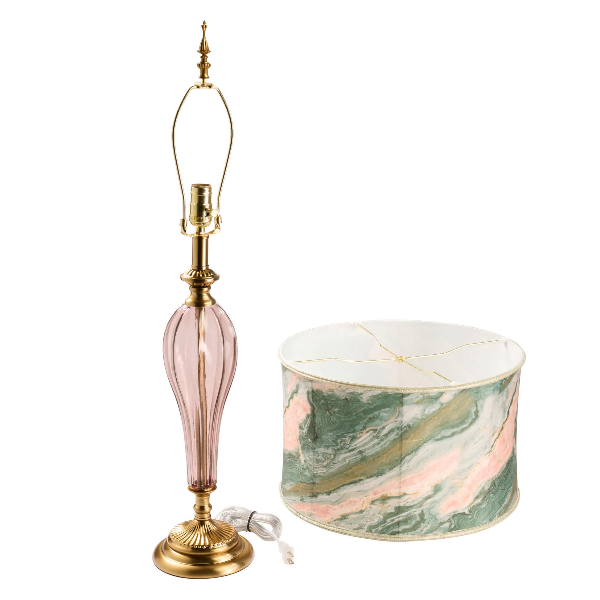 Pink/Green/Gold-