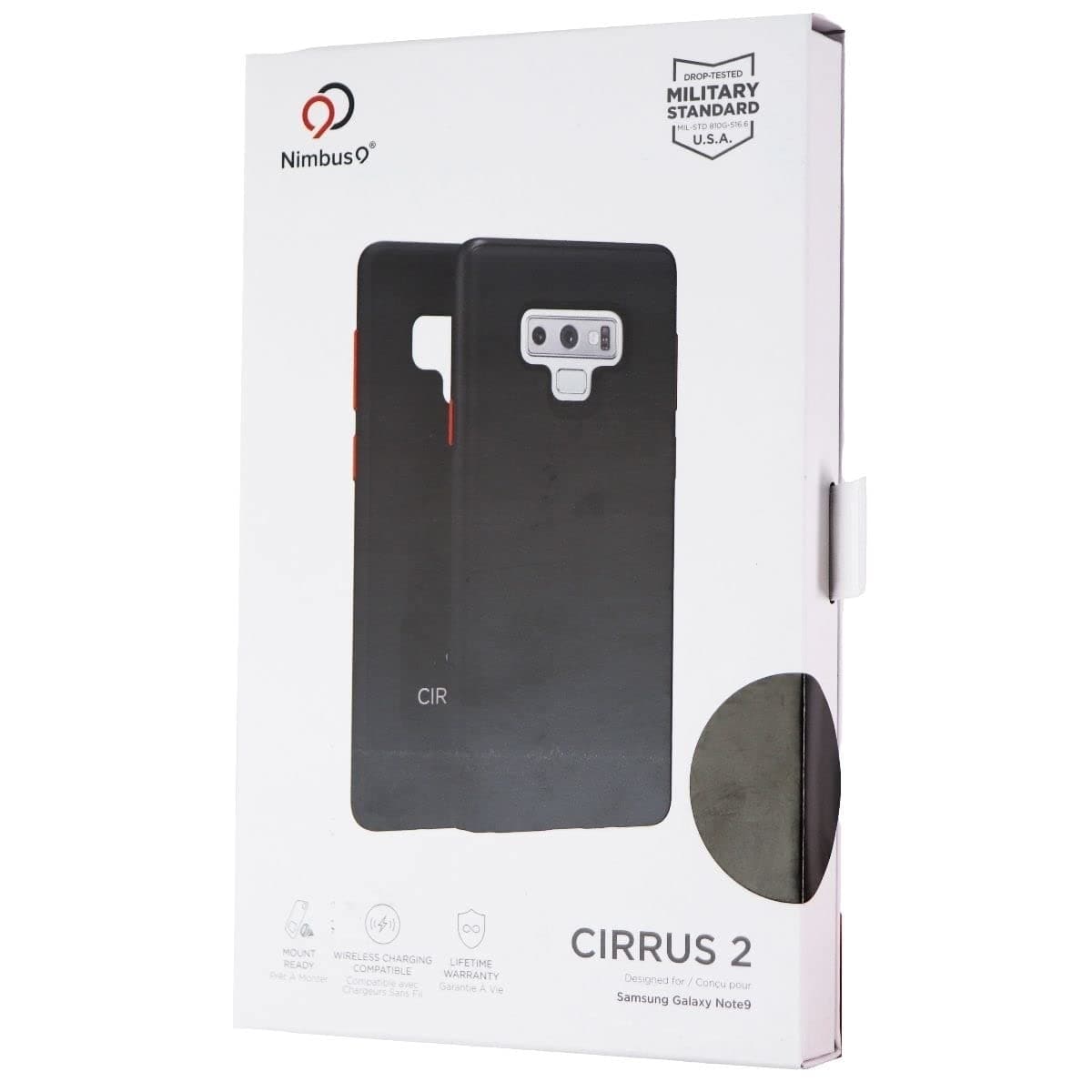 Nimbus9 Samsung Galaxy Note 9 Cirrus 2 Case-Black