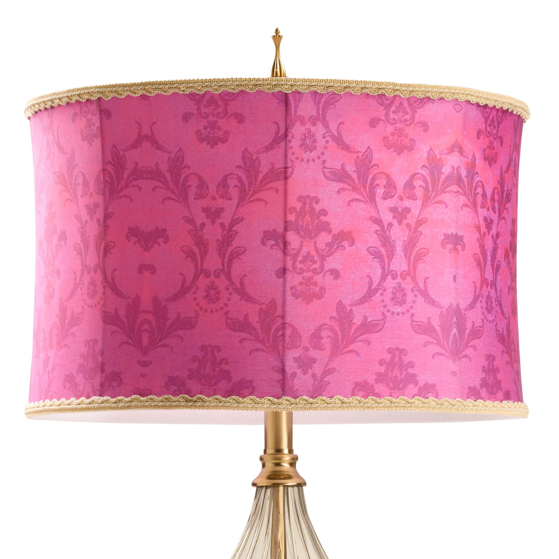 Fuchsia/Subtle Green/Gold-