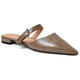 TAUPE CRINKLE PATENT
