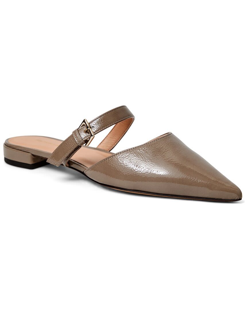 TAUPE CRINKLE PATENT-