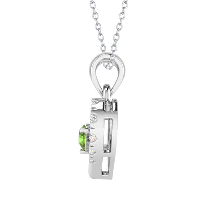Green, White-