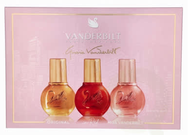 Gloria Vanderbilt 3pcs: 1 Oz Eau De Toilette Spray Set For Women: Original + Vanderbilt In Red + Miss Vanderbilt