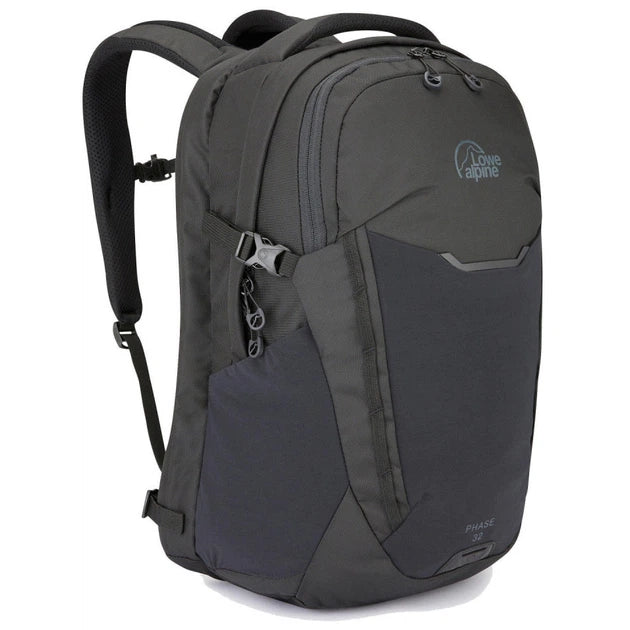 Lowe Alpine Phase 32 Daypack — Black Recycled Nylon
