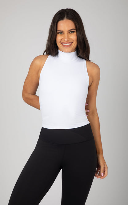 2 PK Mock Neck Tank Top