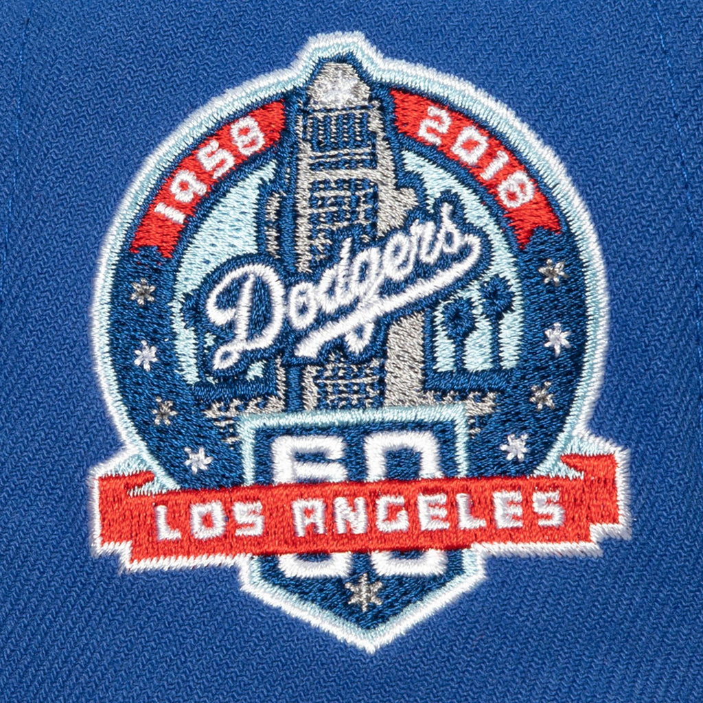 Mitchell & Ness Men's MLB Bases Loaded Fitted Coop Dodgers Fitted Caps