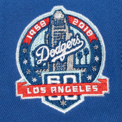 Mitchell & Ness Men's MLB Bases Loaded Fitted Coop Dodgers Fitted Caps