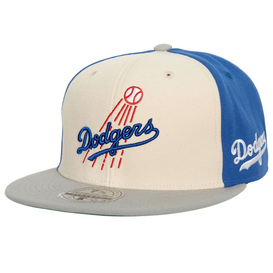 Mitchell & Ness Men's MLB Homefield Fitted Coop Dodgers Fitted Caps