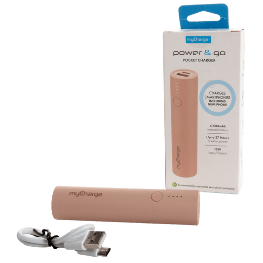 Mycharge Power & Go Pocket Charger(beige)-1