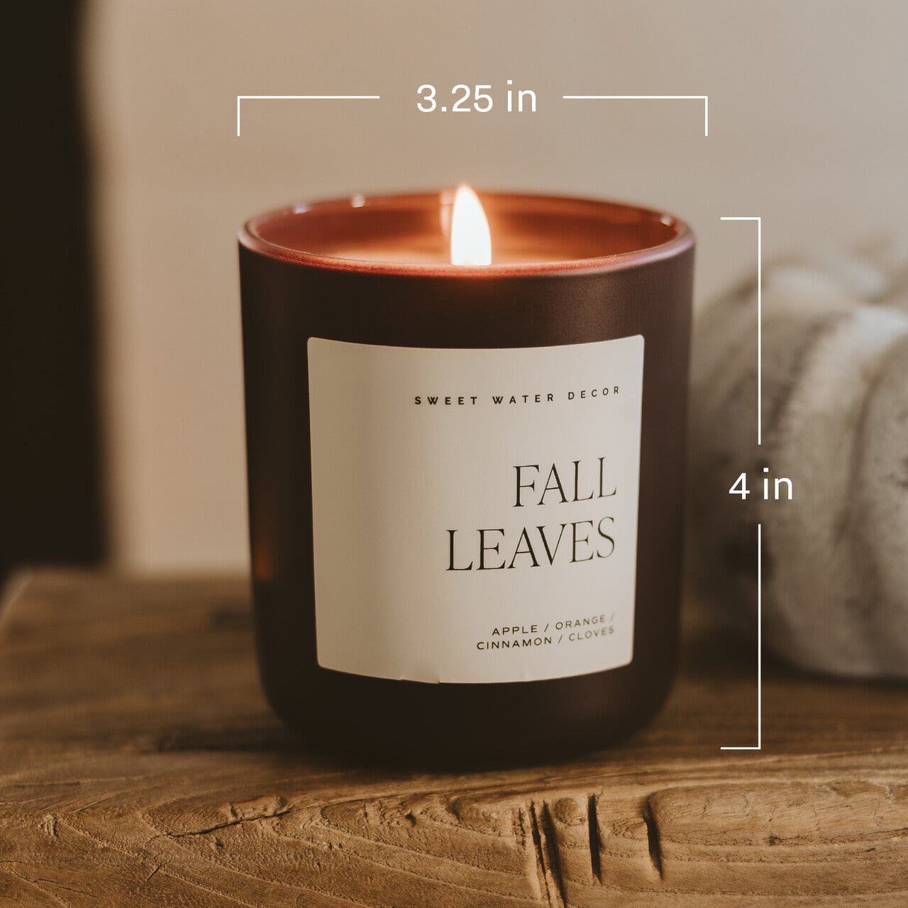 Cozy Season Soy Candle - Olive Matte Jar - 15 oz