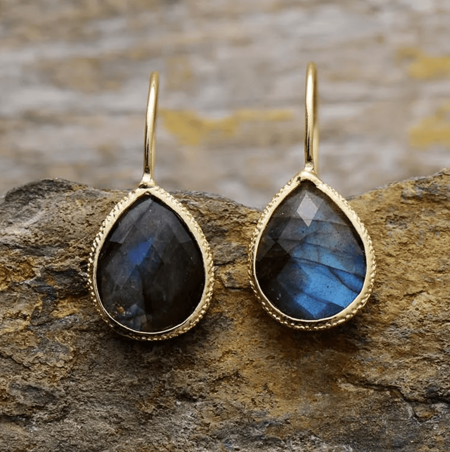 Grey Blue / Goldtone-