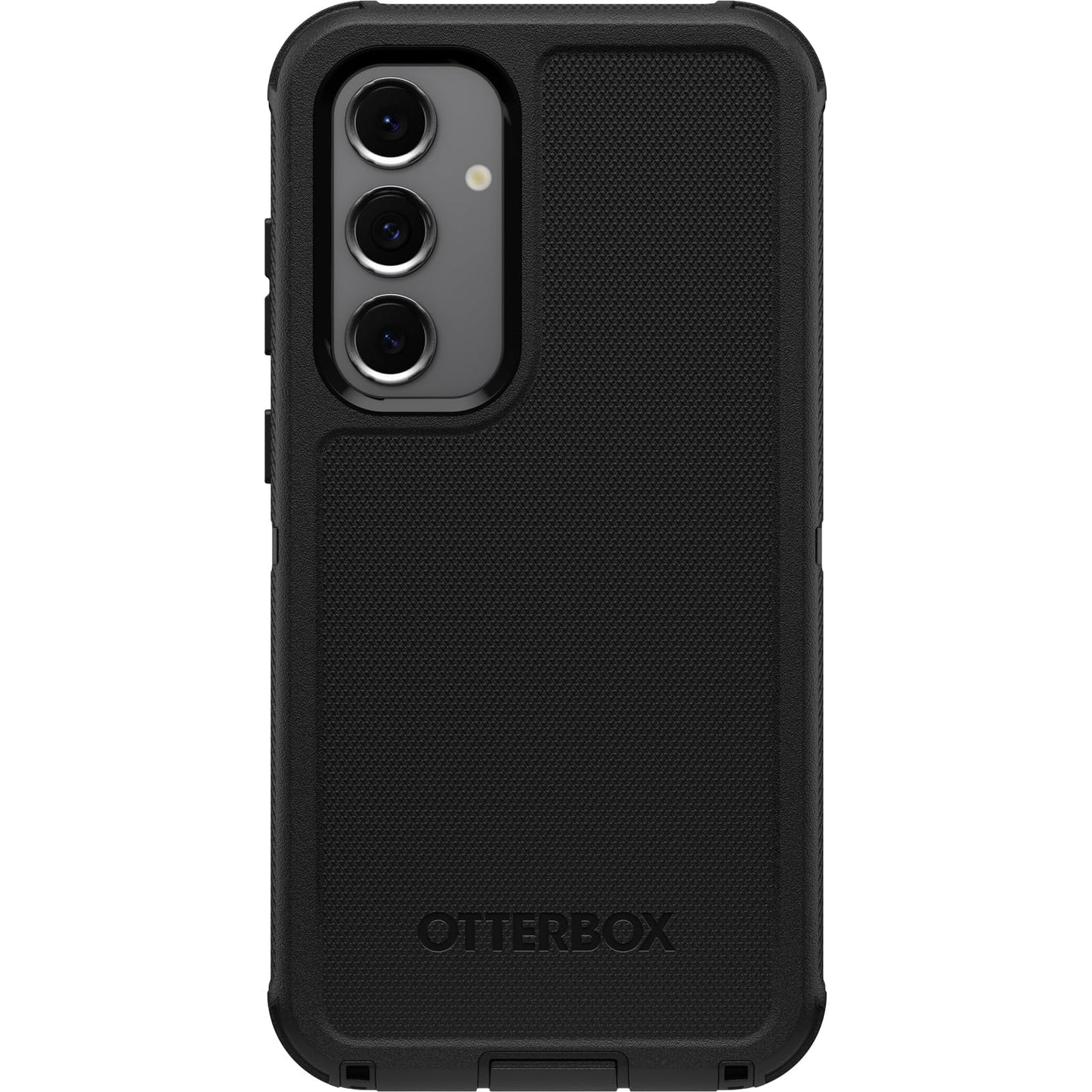 Otterbox Samsung Galaxy S24 Fe Defender Series Case - Black, Rugged & Durable, with Port Protection