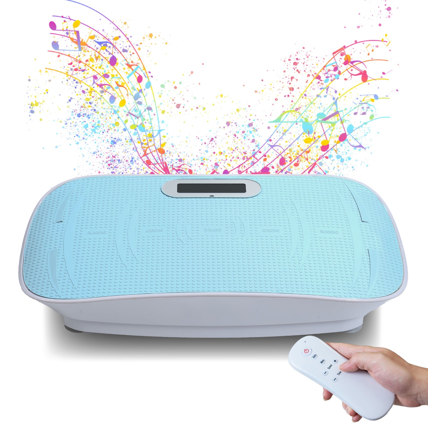 4 Supply Full Body Vibration Platform Crazy Fitness Massage 10-Frequency Weight Loss & Fat Burner Shaking Machine For Unisex