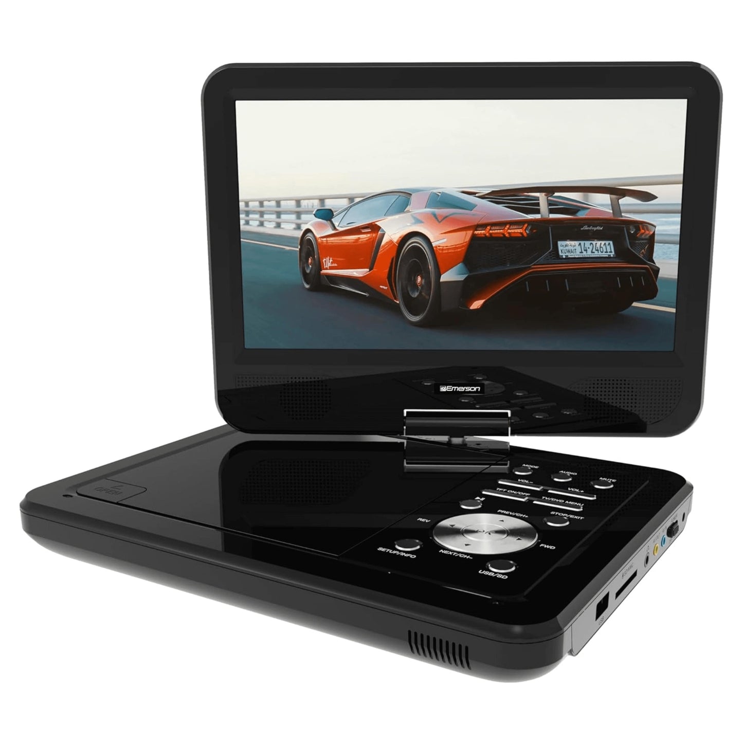 Emerson 10" DVD Player with ATSC Digital TV - Black