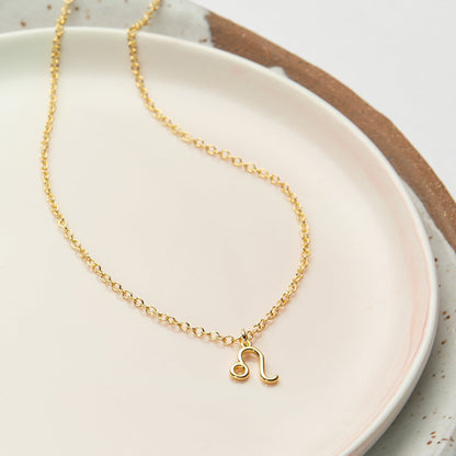 Leo Zodiac Deity Necklace