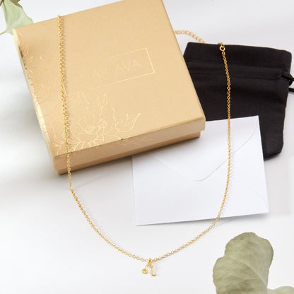 Leo Zodiac Deity Necklace