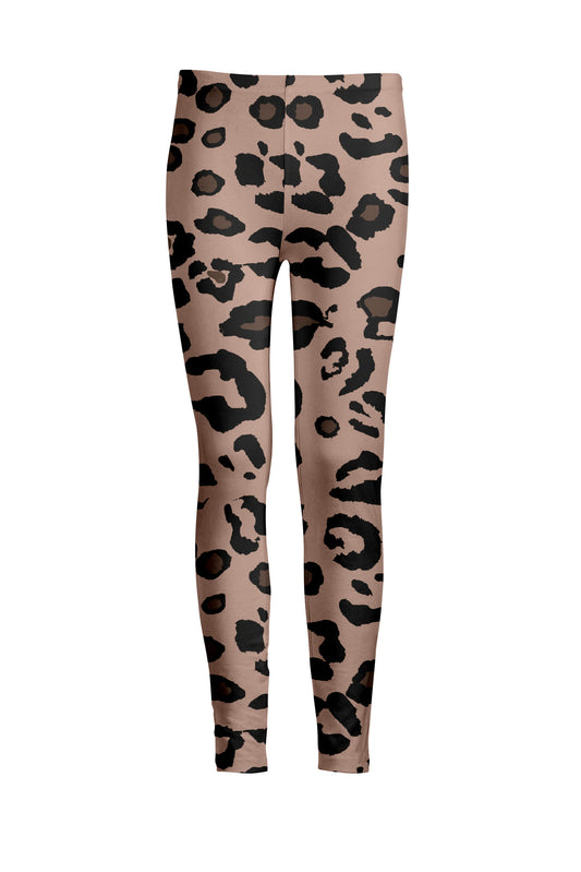 Tan and Black Leopard-