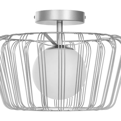 Silver/White-