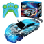 Blue car and blue remote