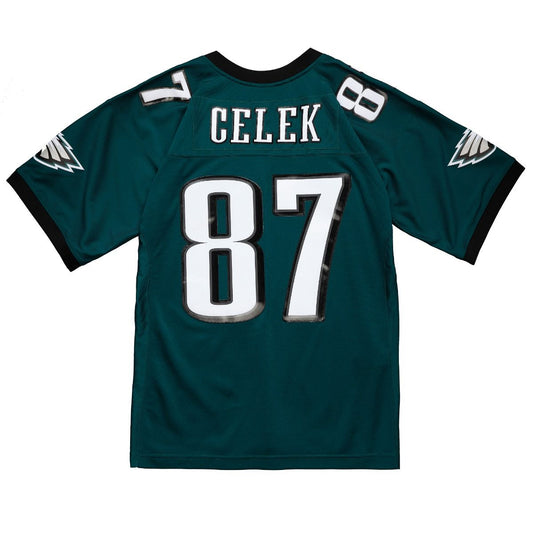 Men's Mitchell & Ness NFL Replica Jersey Eagles 2009 Brent Celek