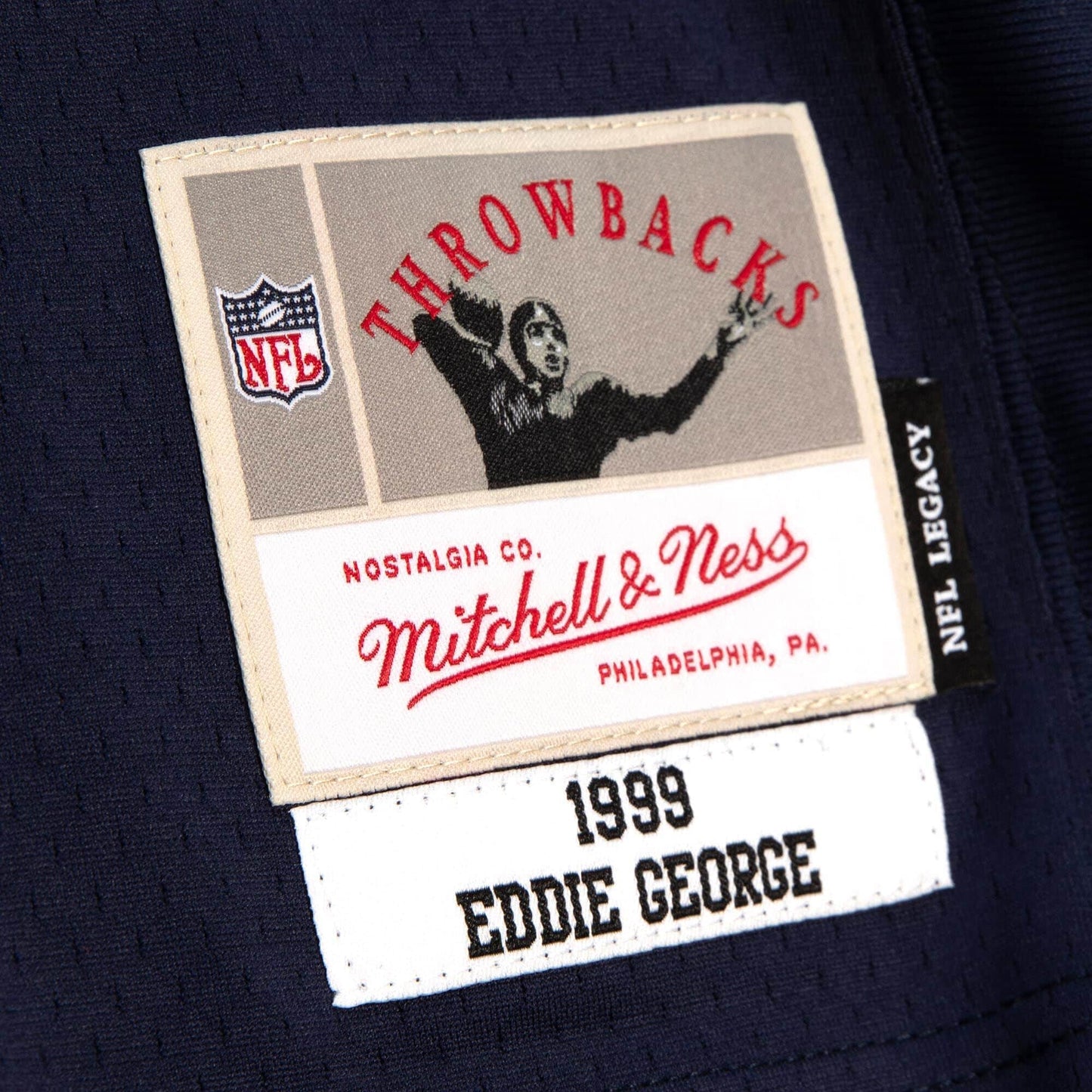 Mitchell & Ness NFL Split Legacy Jersey Tennessee Titans 1999 Eddie George