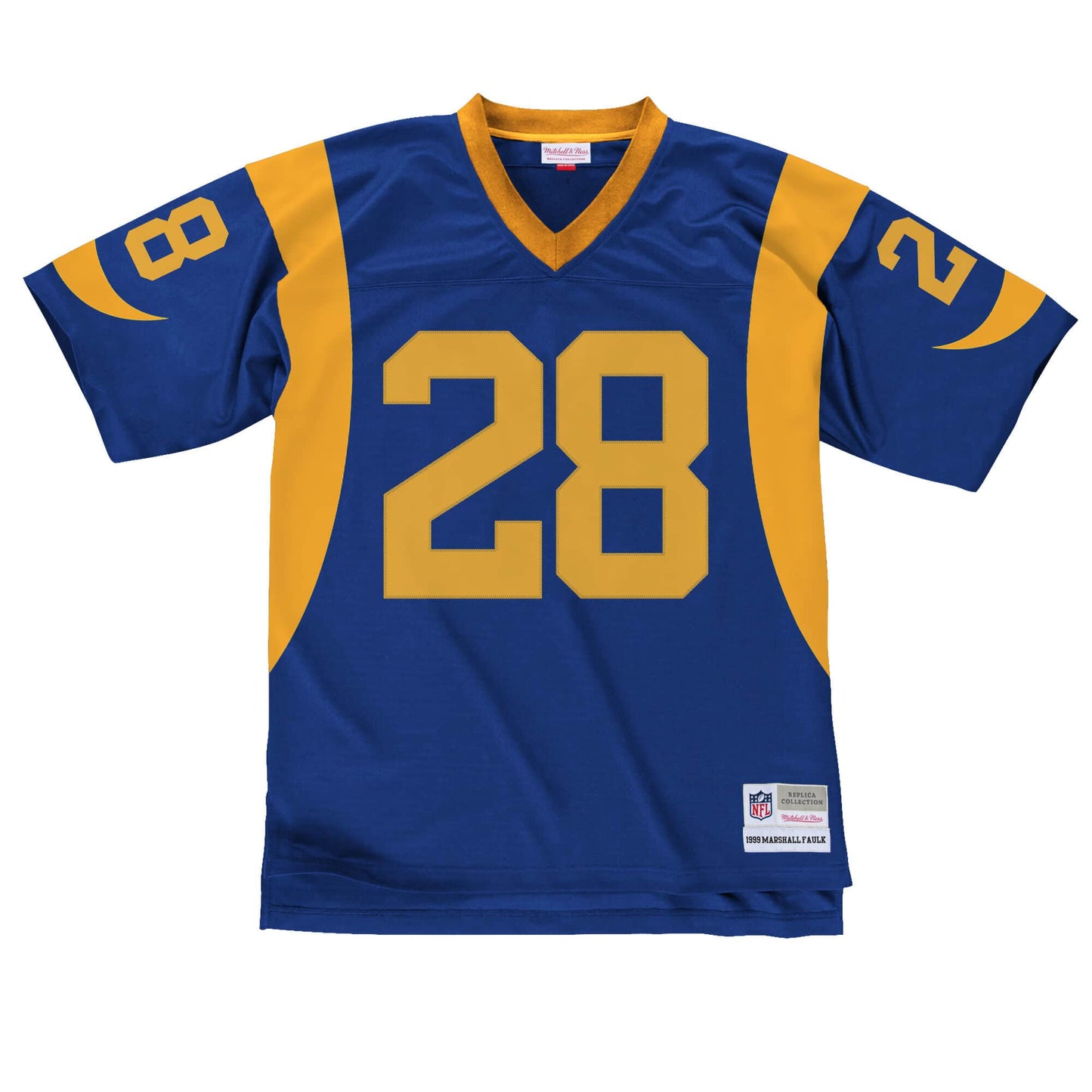 Men's Mitchell & Ness NFL Legacy Jersey Rams 1999 Marshall Faulk