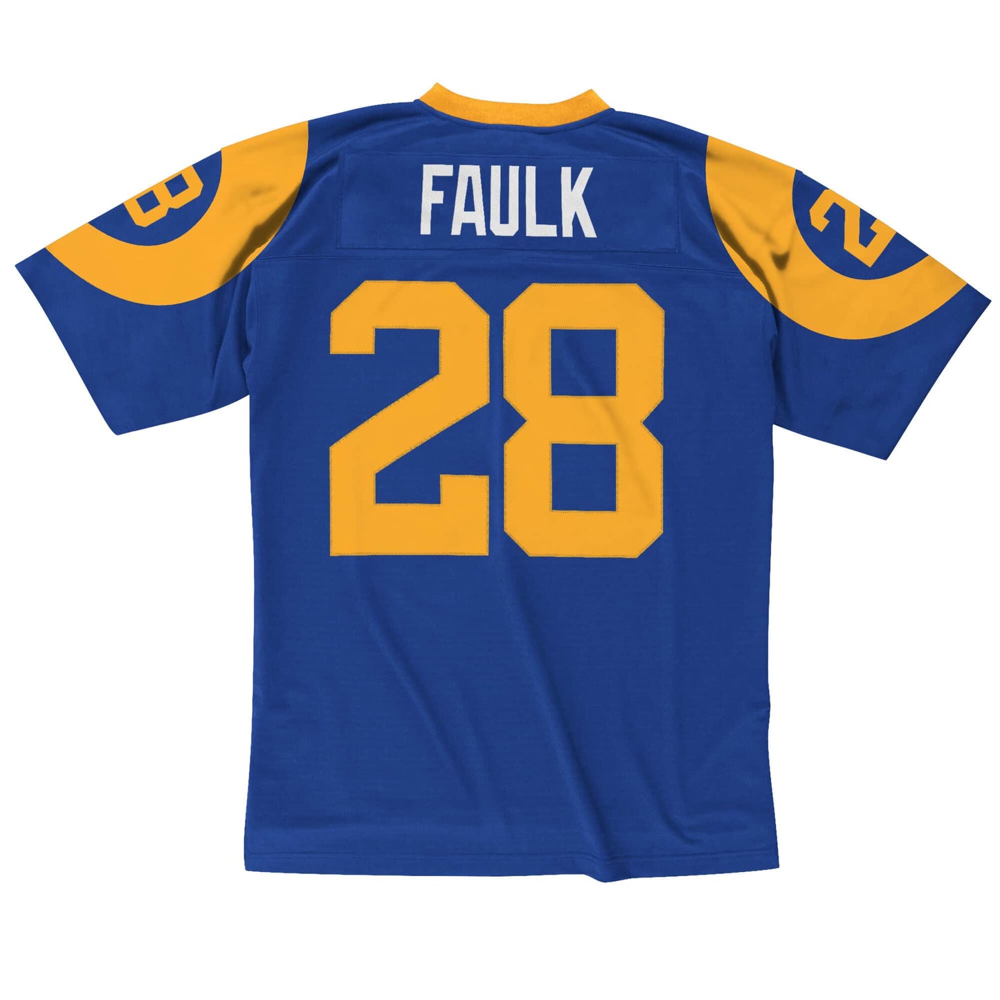 Men's Mitchell & Ness NFL Legacy Jersey Rams 1999 Marshall Faulk