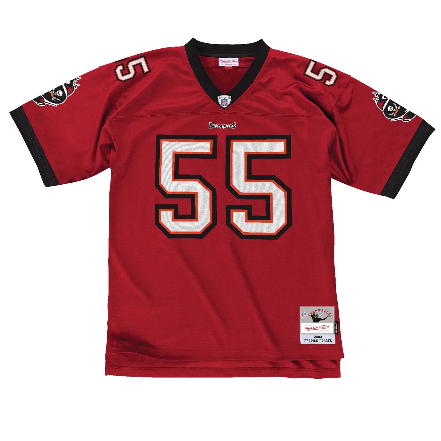 Men's Mitchell & Ness NFL Legacy Jersey Buccaneers 2002 Derrick Brooks