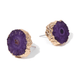Purple / Goldtone