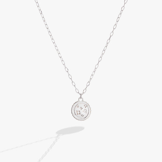 Libra Zodiac Precious Necklace