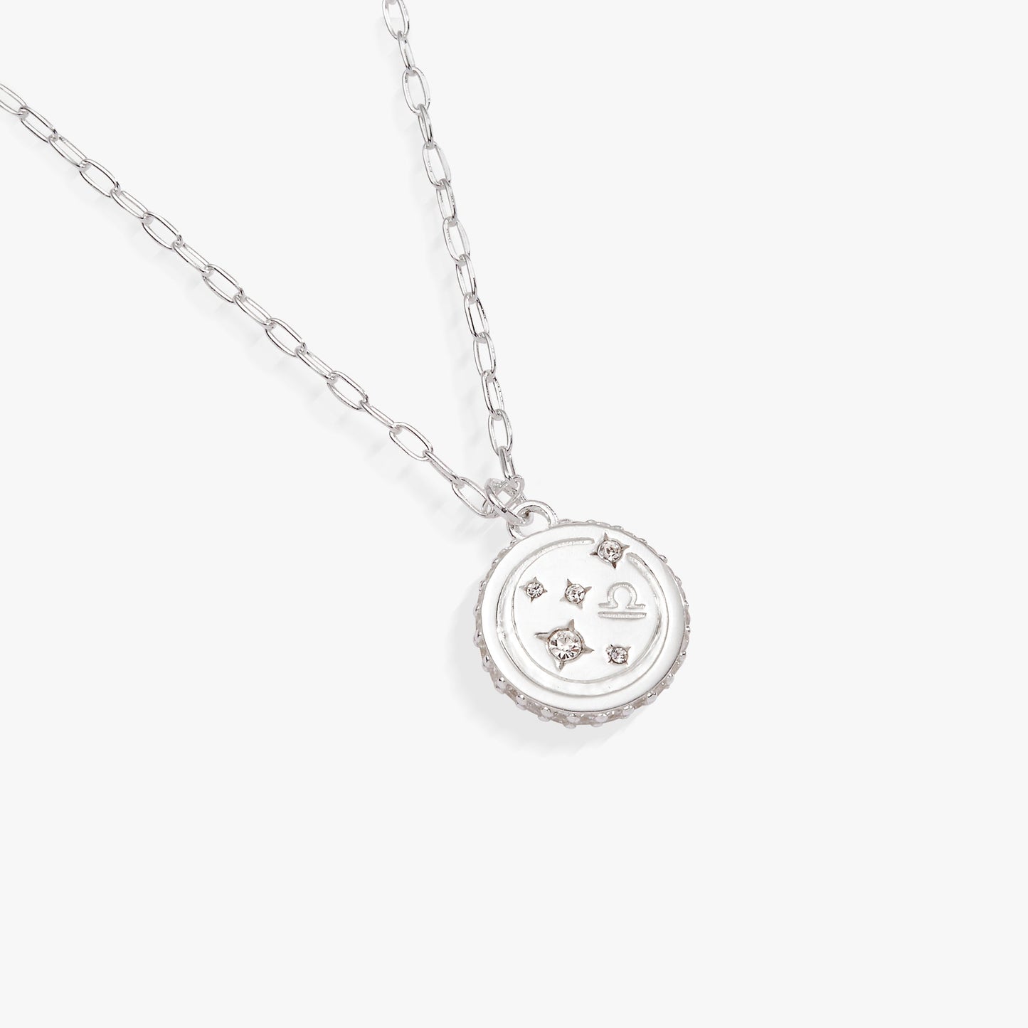 Libra Zodiac Precious Necklace