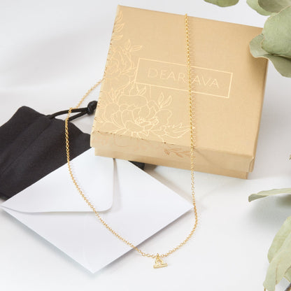 Libra Zodiac Deity Necklace