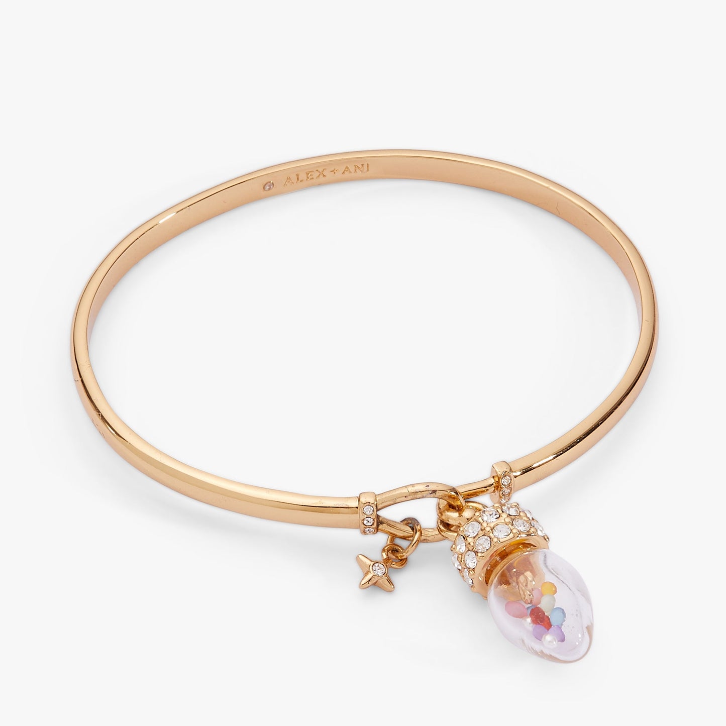 Christmas Light Bulb Shaker Tension Cuff