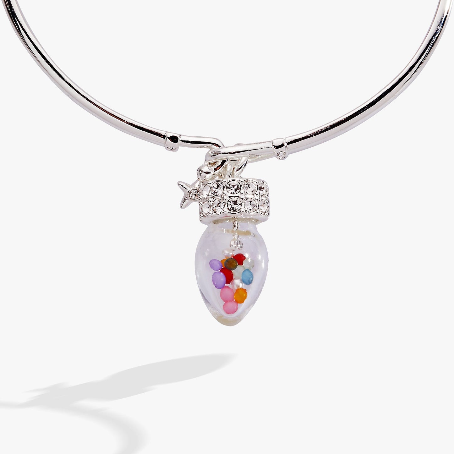 Christmas Light Bulb Shaker Tension Cuff