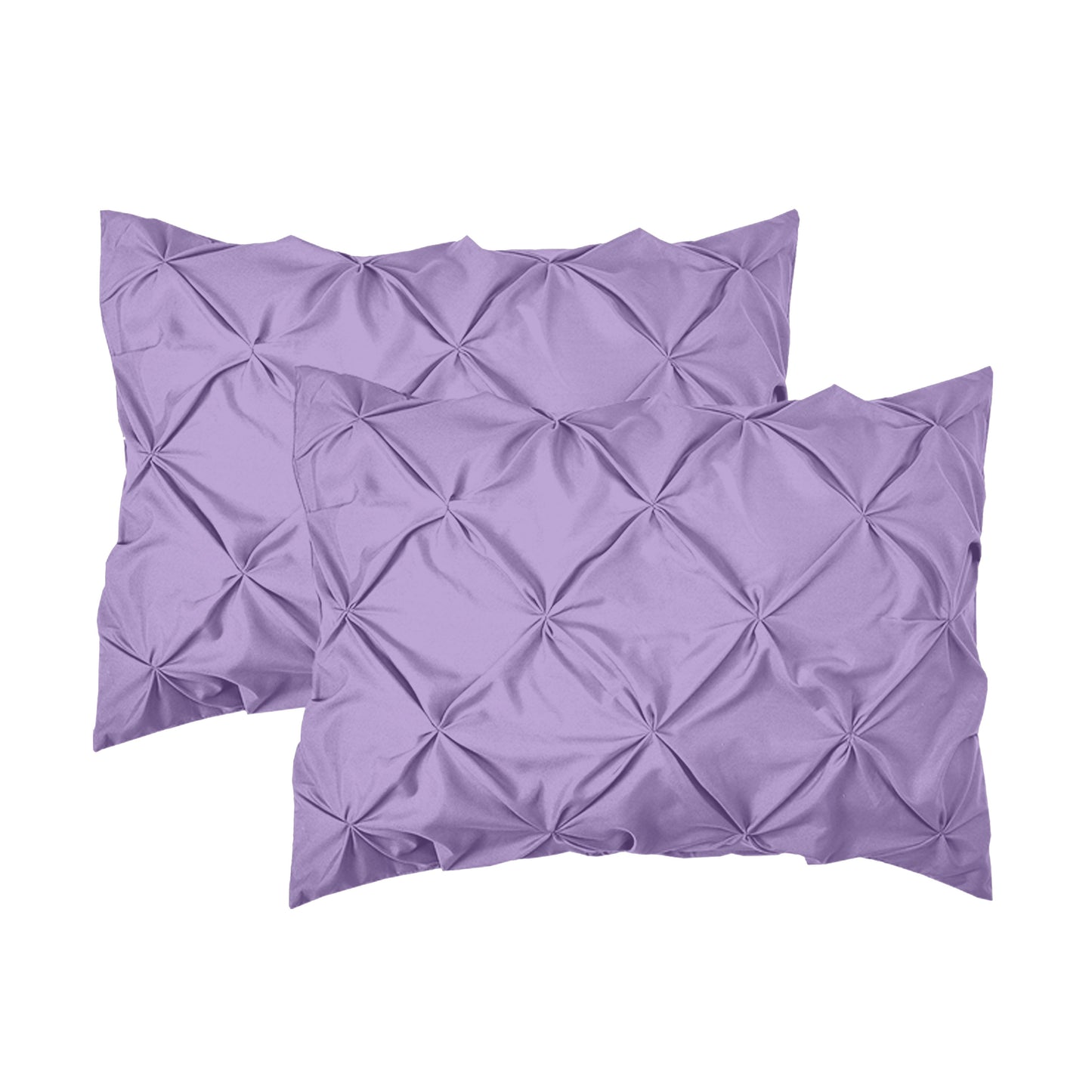 Elegant Comfort 8-Piece Pintuck Pinch Pleated Comforter Set - Includes 4-Piece Sheet Set with Double Sided Storage Pockets