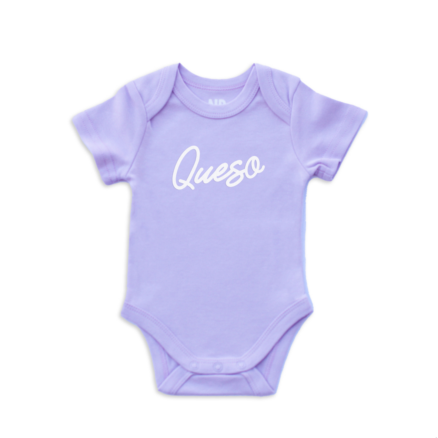 Frankie Jean Queso Cursive Onesie