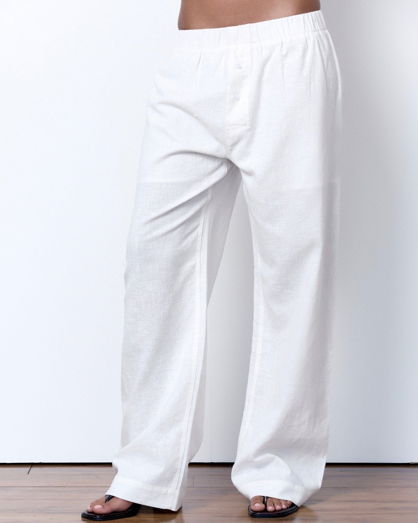 Linen Relaxed Pants