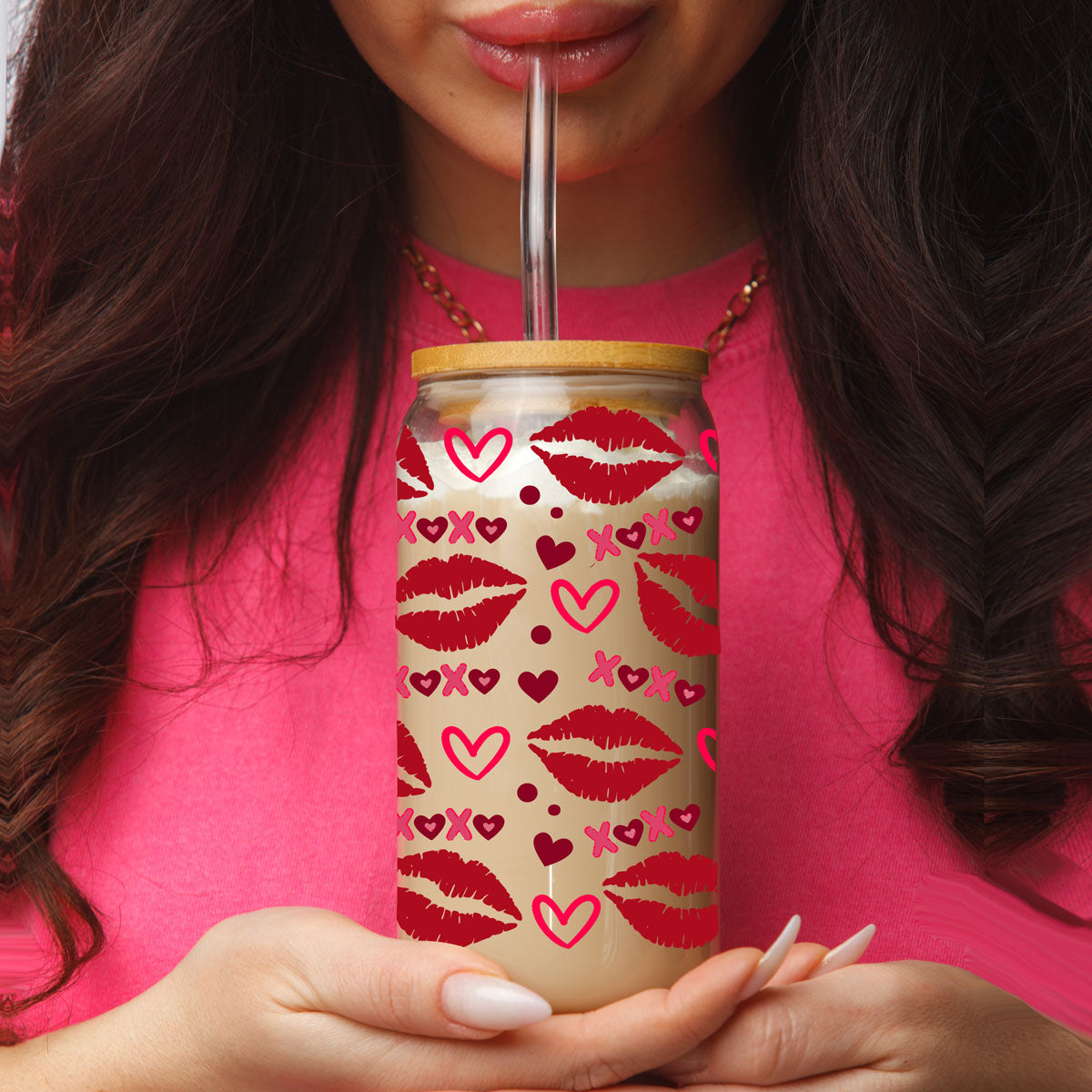 Red Lips XOXO 20oz by Gia Roma